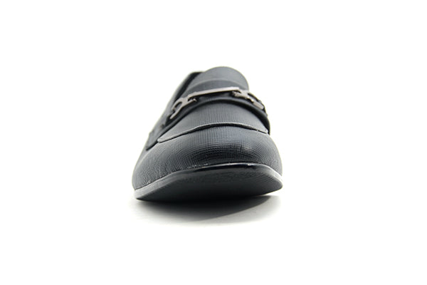 Venettini Boys 55-Ace59 Black Gambino Leather Shoe