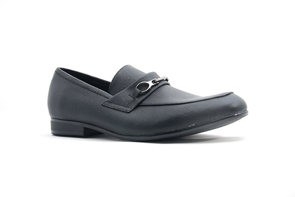 Venettini Boys 55-Ace59 Black Gambino Leather Shoe