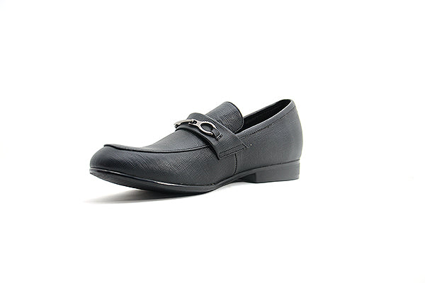 Venettini Boys 55-Ace59 Black Gambino Leather Shoe