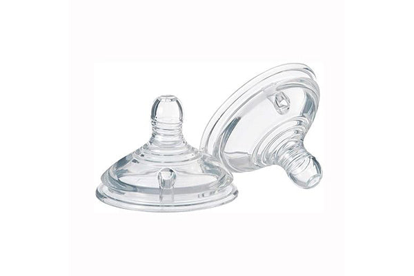 Tommee Tippee Closer to Nature Medium Flow Teats, 3M+ (2-Count)