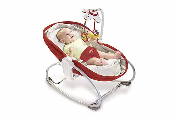 Tiny Love 3 in 1 Rocker Napper, Red