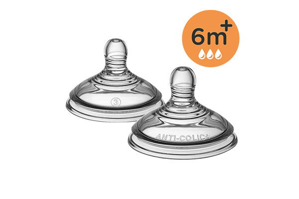 Tommee Tippee Advanced Anti-Colic Fast Flow Teats 2 Pack