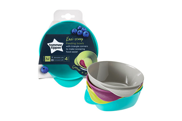 Tommee Tippee Explora Easy Scoop Feeding Bowls - 7M+