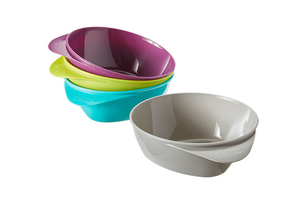 Tommee Tippee Explora Easy Scoop Feeding Bowls - 7M+