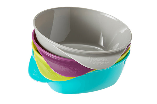 Tommee Tippee Explora Easy Scoop Feeding Bowls - 7M+