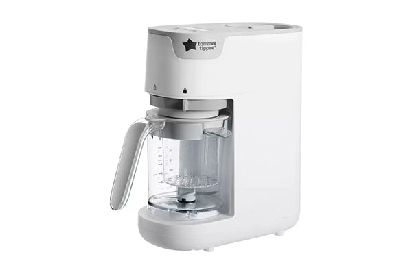 Tommee Tippee Quick-Cook Baby Food Steamer Blender - White