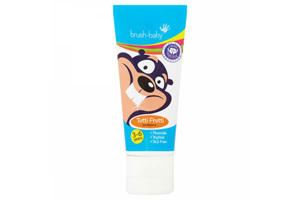 Brush-Baby Tutti Frutti Toothpaste for Kids, 3-6 Years