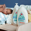 Johnson's CottonTouch Newborn Baby Face and Body Lotion, Made with Real Cotton, 27.1 fl. oz (800ml)