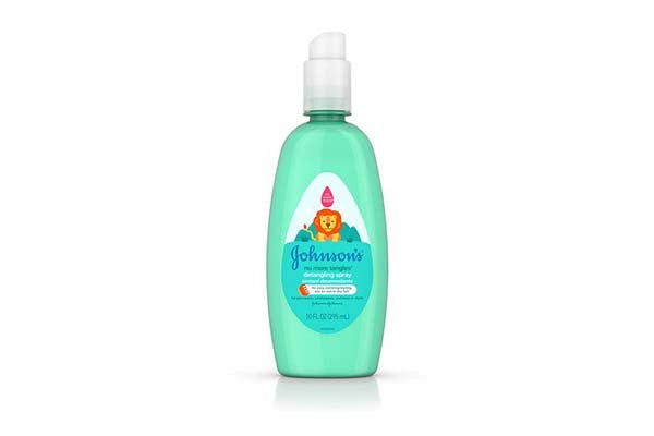 Johnson's No More Tangles Tear-Free Toddler & Kids Detangling Spray, Paraben-Free, 10 fl. Oz (295ml)